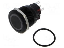 Switch: vandal resistant | Pos: 2 | SPDT | 5A/250VAC | IP65 | ON-(ON)