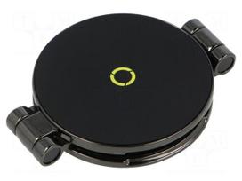 Car holder | black | for dashboard | Features: magnetic holder