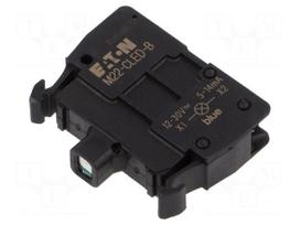 Illuminating unit | 22mm | RMQ-Titan | Illumin: LED | front | blue