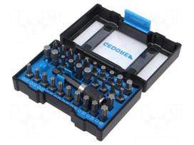 Screwdriver: universal-set | hex key,Phillips,Torx®,XZN | 32pcs.