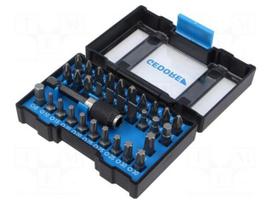 Screwdriver: universal-set | plastic box | 32pcs.
