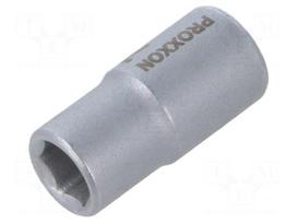 Socket: 6-angles | socket spanner | HEX 7mm | 1/4"