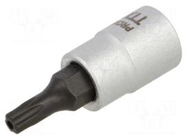 Socket: Torx®-bit | with protection | TTX10mm | 1/4"
