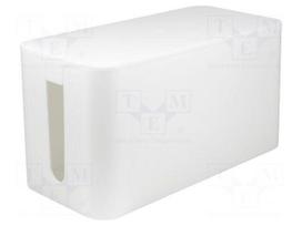 Cable box | white | W: 115mm | L: 235mm | H: 120mm