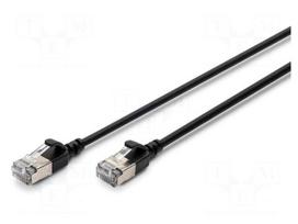 Patch cord | F/FTP | Cat 6a | RJ45 plug,both sides | 2m | stranded | Cu