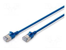 Patch cord | F/FTP | Cat 6a | RJ45 plug,both sides | stranded | Cu | 2m