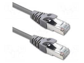 Patch cord | F/UTP | Cat 5e | RJ45 plug,both sides | stranded | Cu | 5m