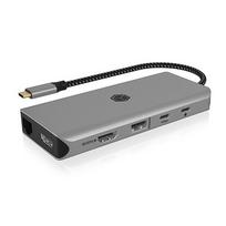 IcyBox ICY BOX IB-DK4061-CPD 12-in-1, 2xHDMI, 100W PD