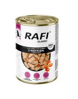 RAFI Classic Kalakutiena ir morkos padaže – 1240 g šlapio maisto visų veislių šunims