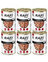 RAFI Classic Jautiena padaže, 6 vnt. po 1240 g, šlapias maistas visų veislių šunims