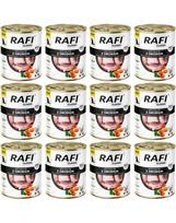 RAFI Classic su paukštiena, 12 vnt. po 800 g, šlapias šunų maistas