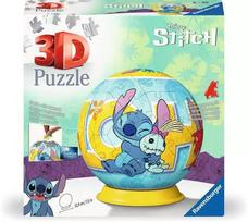 Ravensburger 3D Puzzle Ball: Disney Stitch, 73 pc