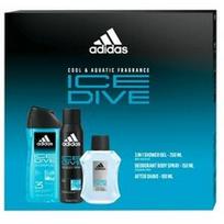 Ice Dive Gift set Aftershave 100 ml, shower gel 250 ml and deodorant 150 ml