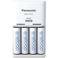 PANASONIC Basic + 4x AA Eneloop 2000 mAh