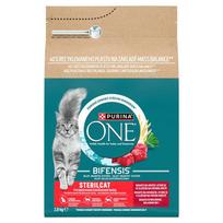 Purina One Cat Sterilcat kačių ėdalas su jautiena, 2,8 kg