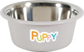 Zolux neslystantis šunų dubuo „PUPPY“, 16,5 cm, 850 ml, šviesiai rudos spalvos