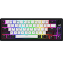 HATOR Skyfall 65 Aurum Ice Magnetic linear gaming keyboard, wireless, magnetic-mechanical, backlit, black and white