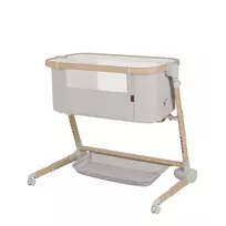 Supamas ir sulankstomas lopšiukas Carrello Salsa, Velora Grey