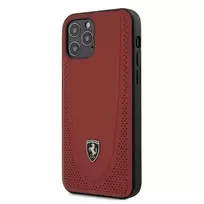FERRARI FEOGOHCP12MRE iPhone 12|12 Pro 6.1" red hardcase Off Track Perforated