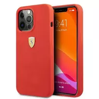 FERRARI FESSIHCP13XRE iPhone 13 Pro Max 6.7" red hard case Silicone