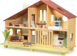 Mentari - Dollhouse with Furniture - Cedar Chalet (MT7605)