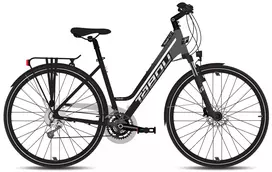 Dviratis „Tabou Kinetic 5 W“ juodos-antracito spalvos, S dydžio / 17 colių