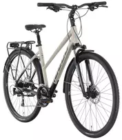 Dviratis „Tabou Flow 2 EQ W 19“ juodos ir pilkos spalvų, M dydžio / 19 colių