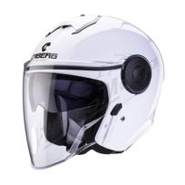 Atviras šalmas Caberg Soho baltas blizgus