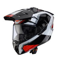 Krosinis šalmas Caberg Duosport juoda/raudona/balta
