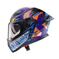 Uždaras šalmas Caberg Drift Evo II Nobo matinis juodas/raudonas/mėlynas