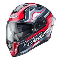 Uždaras šalmas Caberg Drift Evo LB29 (pinlock) juoda/pilka/raudona