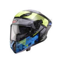 Uždaras šalmas Caberg Drift Evo II Prism Mėlyna/Žalia