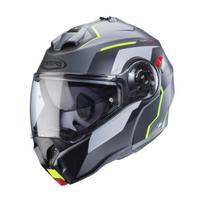 Atverčiamas šalmas Caberg Drift Duke Evo  Pilkas/Žalias