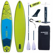 SUP lenta Gladiator ONE 11'4 Touring Lime 2026 + Plūduras + Irklo mentė