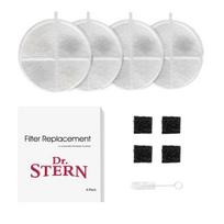 Filtras gertuvei Dr.Stern, 2.8 l, 14.5 cm x 4.5 cm x 14.2 cm, 4 vnt., balta sp.