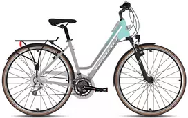 Dviratis „Tabou Kinetic 2 W“ pilkos-mėtų spalvos / 17 colių