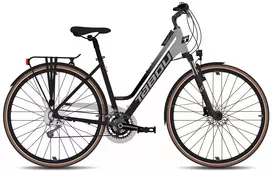 Dviratis „Tabou Kinetic 3 W“, juodos ir pilkos spalvos, M dydžio / 19 colių