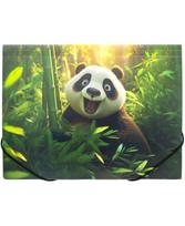 Aplankas su gumele PANTA PLAST Panda, plastikinis, A4