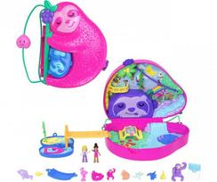 Mattel Hrd40 Polly Pocket Compact Handbag Lazy Family