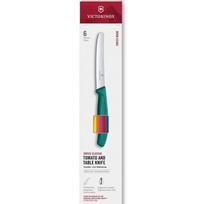 Victorinox Swiss Classic Nóż stołowy 6tlg. Wielokolorowy | 6.7836.6C1 | 7613329192023