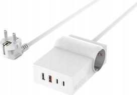 4smarts USB-C/A Power Strip Desk GaN 65W white | 4S540559 | 4252011906413