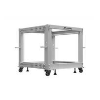 Lanberg Open Rack 19" 9U, adjustable | OR01-6109-S | 65.7 x 60 x 57.7 cm | Gray | OR01-6109-S | 5901969447644