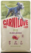 Sausas šunų maistas Carnilove True Fresh Junior Large, antiena, 4 kg