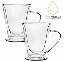 Dvigubo stiklo stiklinių rinkinys Kamille 9019, skaidri sp., 0.25 l