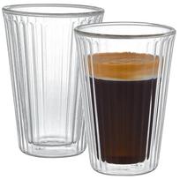 Dvigubo stiklo stiklinių rinkinys Zyle ZY1638SDG, skaidri sp., 0.38 l