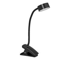 Ledvance-LED jutiklinis stalinis šviestuvas su reguliuojamu ryškumu ir spaustuku CYLINDER LED/4,8W/5V 3000-6500K juodas