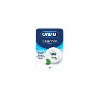Oral B Essential Waxed Mint Floss - vaškuotas tarpdančių siūlas su gaiviu mėtų skoniu, 50 m