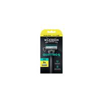 Wilkinson Sword Quattro 4 Skin Protection - vyriškas skutimosi rinkinys