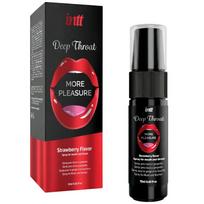 INTT UNISEX AROUSAL GEL INTT - DEEP THROAT MORE PLEASURE ORAL SPRAY STRAWBERRY FLAVOR