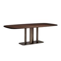 Valgomojo stalas iš riešutmedžio 100x180 cm Melvar – Kave Home